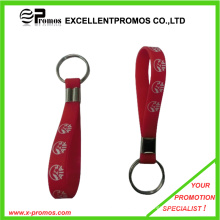 Promotional Printed Custom Silicone Wristband Keychain (EP-K9035B)